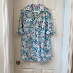 Lilly Pulitzer swim cover up